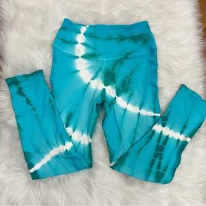 NUX Shapeshifter 7/8 Legging Hand Dyed Pacific Crest